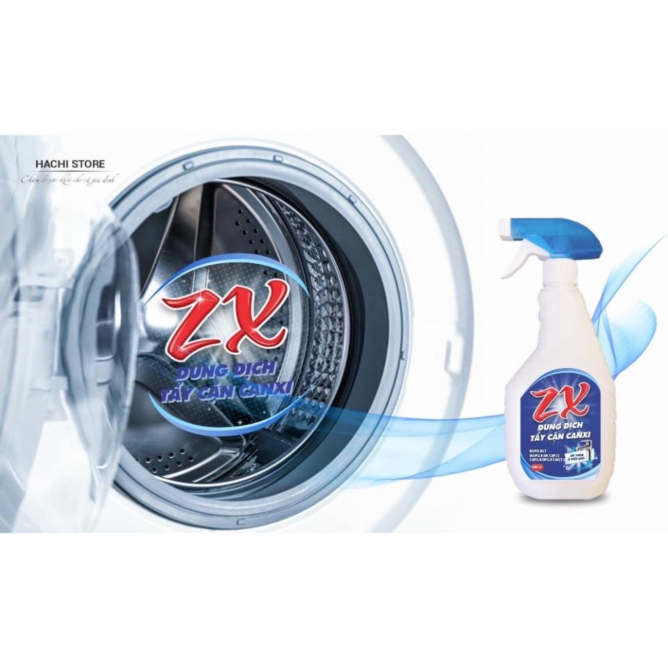 ¤TẨY CẶN CANXI ZX chai xịt rửa 500ml đánh bay các vết ố vàng hay những bẩn khác trong ngôi nhà bạn