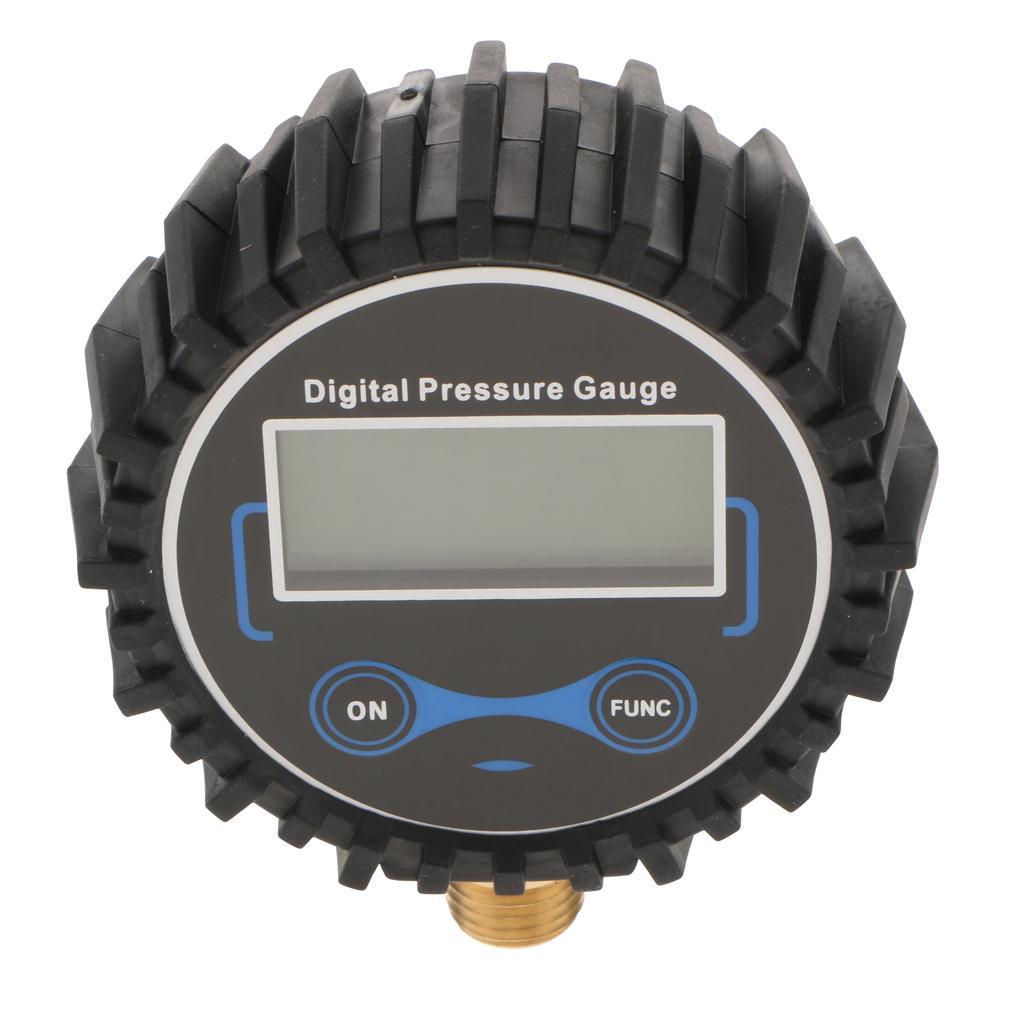 Heavy Duty Air Line Tire Inflator Pressure Gauge for Vehicles Car Truck