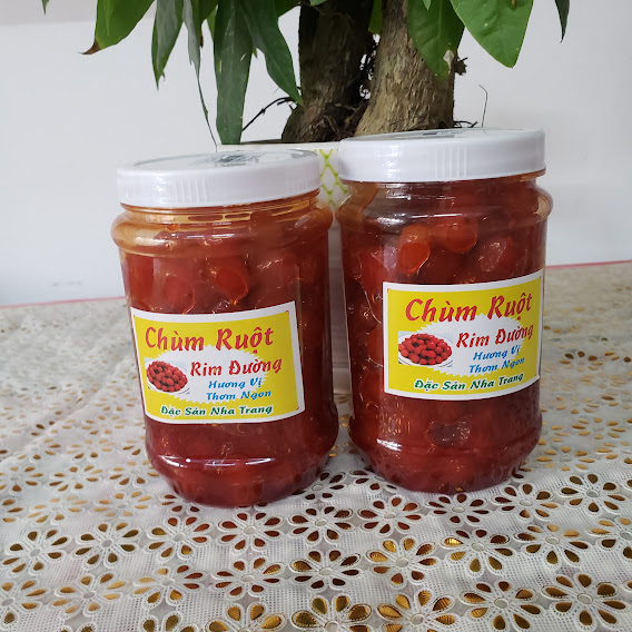 Đặc Sản Nha Trang - Chùm Ruột Rim Đường Chua Ngọt, Seavy Hộp 500g