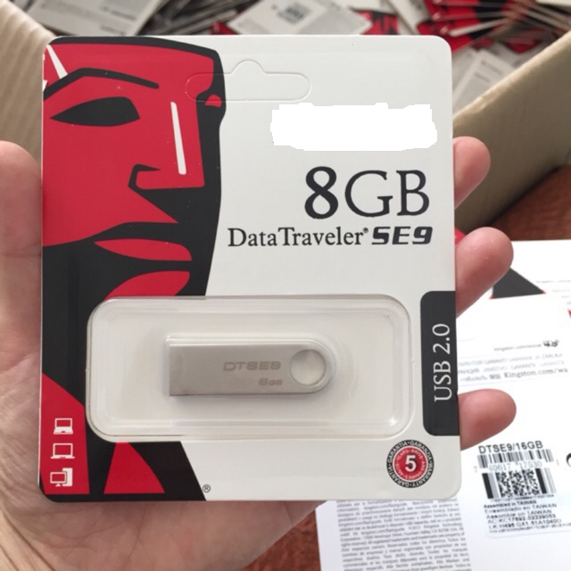 USB SE9 LOẠI 8GB  - Vỏ Kim Loại, Chống Nước, Treo Móc Khóa