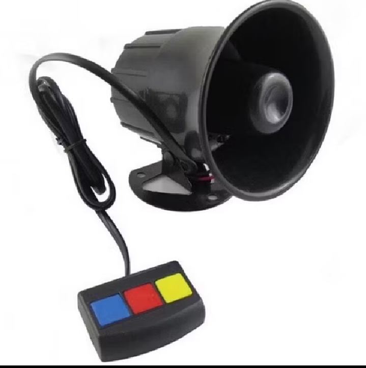 Còi hú 3 chế độ cho xe máy ôtô xe điện âm thanh lớn