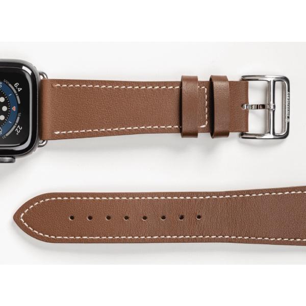 Dây đeo SwitchEasy Classic Genuine Leather For Apple Watch Series (1~8/SE/Ultra) da thật cao cấp Hàng Chính Hãng