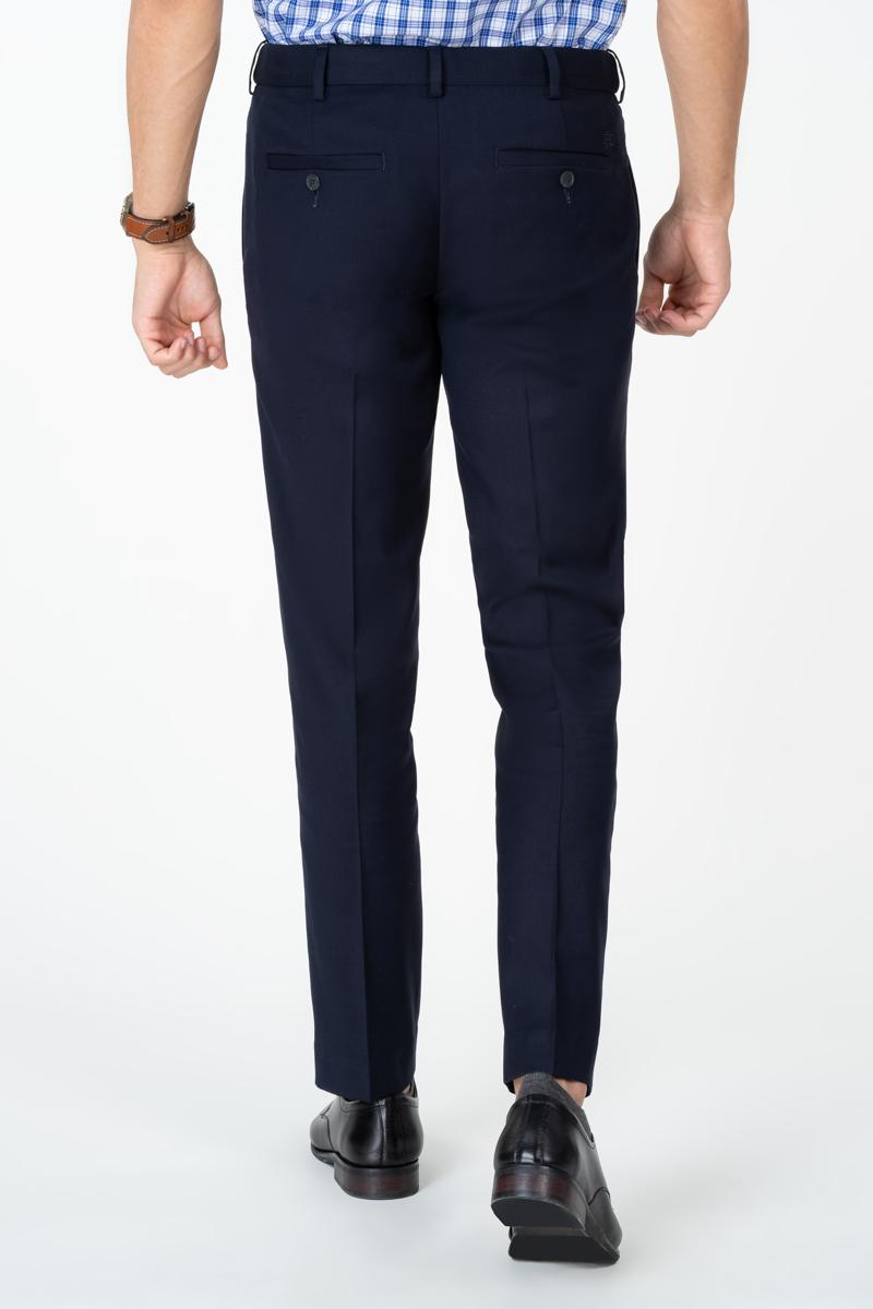 Quần Tây Nam Lưng Thông Minh Form Slim Fit DP23ES04C-EP - NAVY