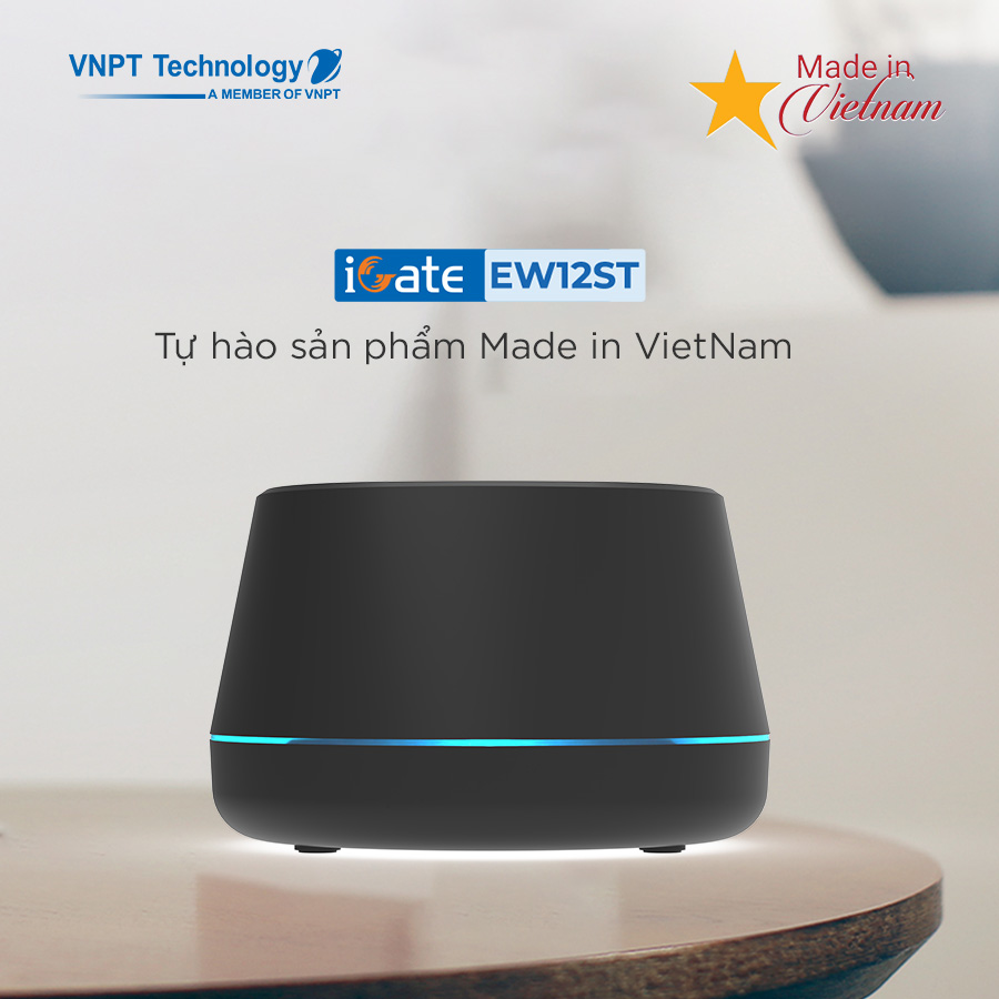 Hệ thống WiFi Mesh VNPT Technology iGate EW12ST chuẩn AC tốc độ cao hàng chính hãng