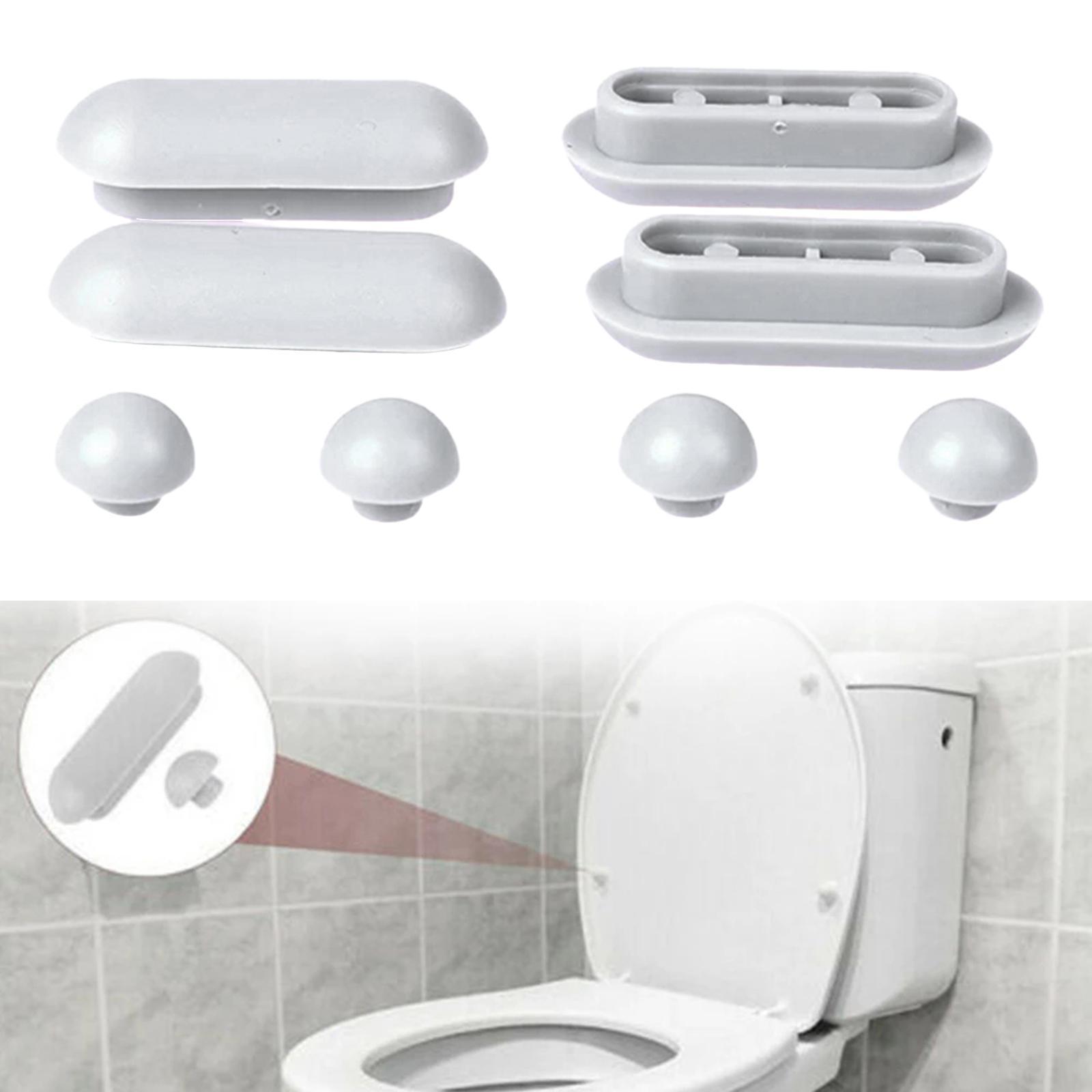 Bidet Toilet Lid Bumpers Replacement Kit Toilet Accessories for Hotel Home