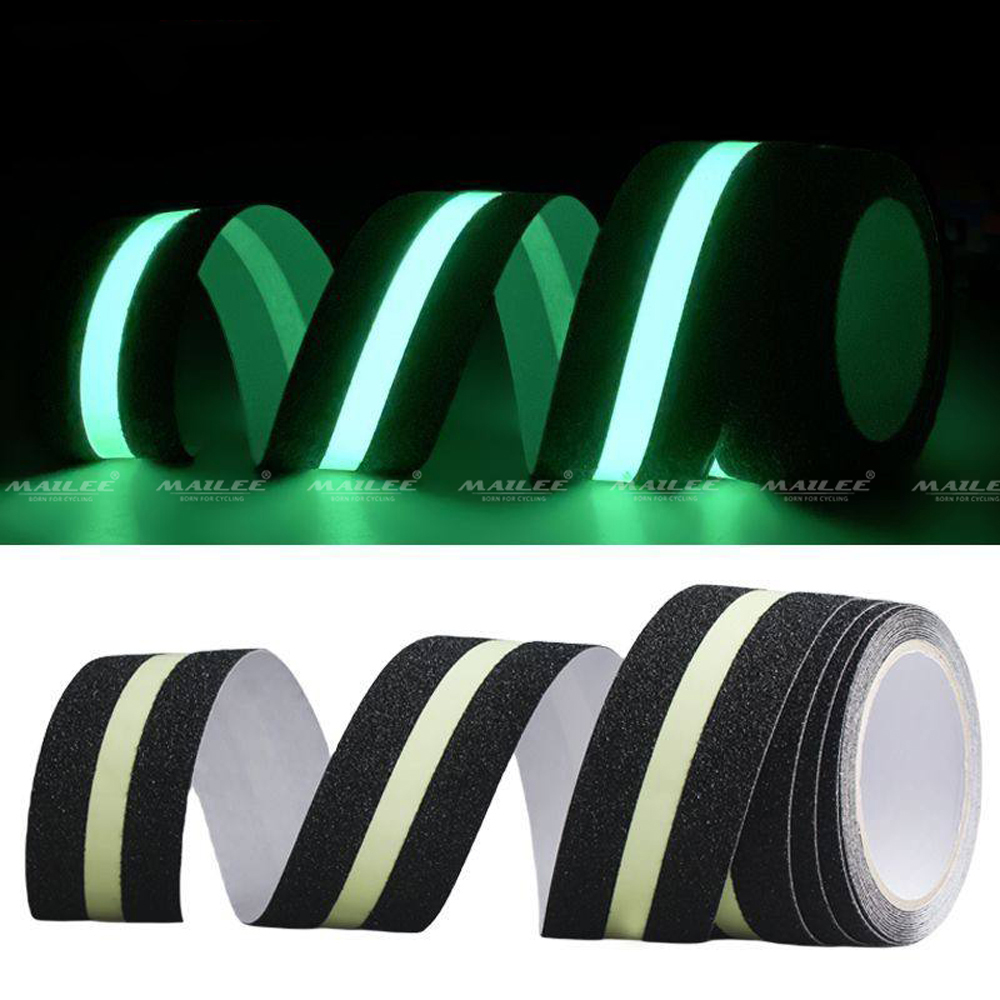 Băng keo chống trượt dạ quang 5m x 5cm cao cấp PQ-505, dán cầu thang, chống trơn trượt hiệu quả dành cho văn phòng, nhà xưởng, chân bậc cầu thang - Mai Lee