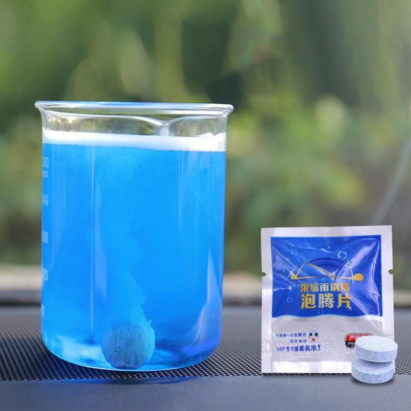 Viên Sủi Rửa Kính Ô Tô Tẩy Sạch Ố Bẩn Kính Tạo Hiệu Ứng Lá Sen 6