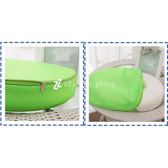 Gối Đệm Ngồi Cao Su Non ZURI PILLOW LM-500 Chuyên Dụng Cho Người Bệnh Trĩ, Đau Xương Cụt, Đau Mỏi Mông