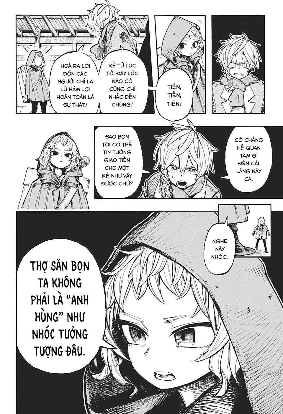 hội thợ săn: khăn đỏ chapter 1 15