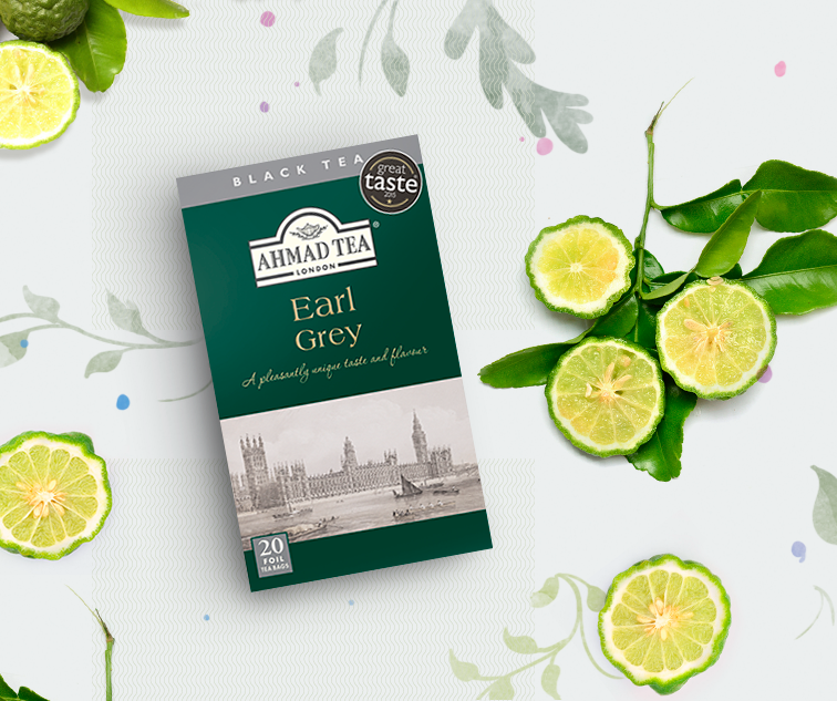 TRÀ AHMAD ANH QUỐC - BÁ TƯỚC - Earl Grey - Khách sạn, nhà hàng tiện dùng do có bao thiếc riêng