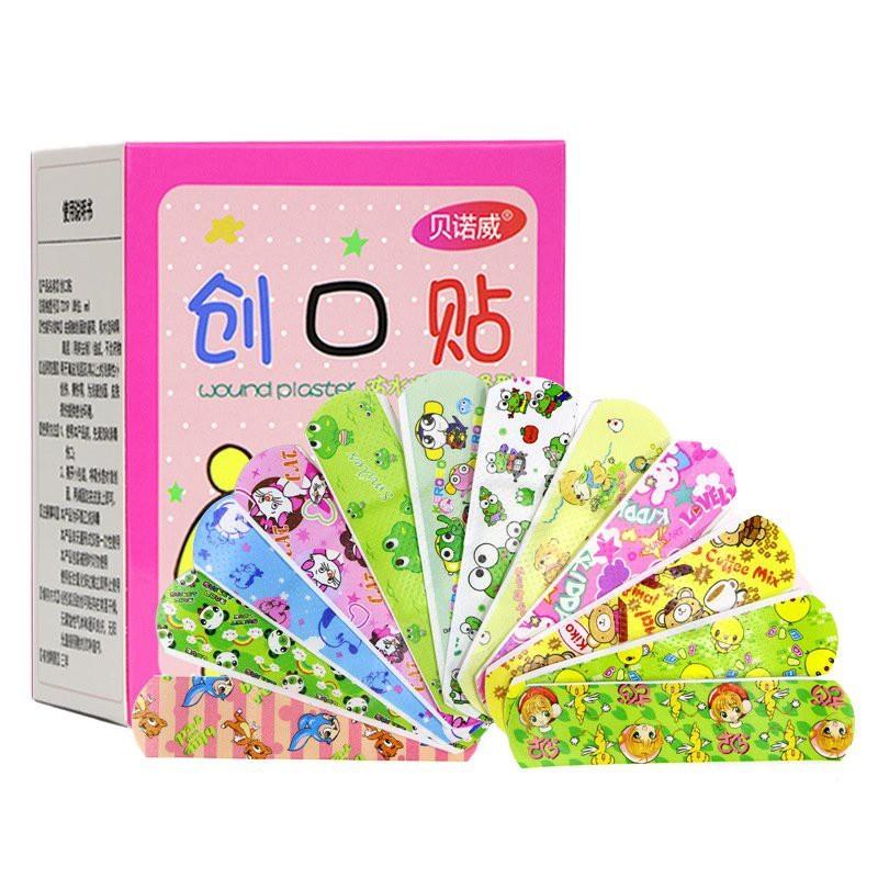 Urgo hoạt hình cho bé - Hộp 100-120 miếng băng dán vết thương cá nhân trẻ em