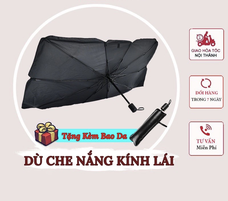 Hình ảnh Ô che nắng kính lái ô tô,ô chống nóng kính trước xe hơi cao cấp