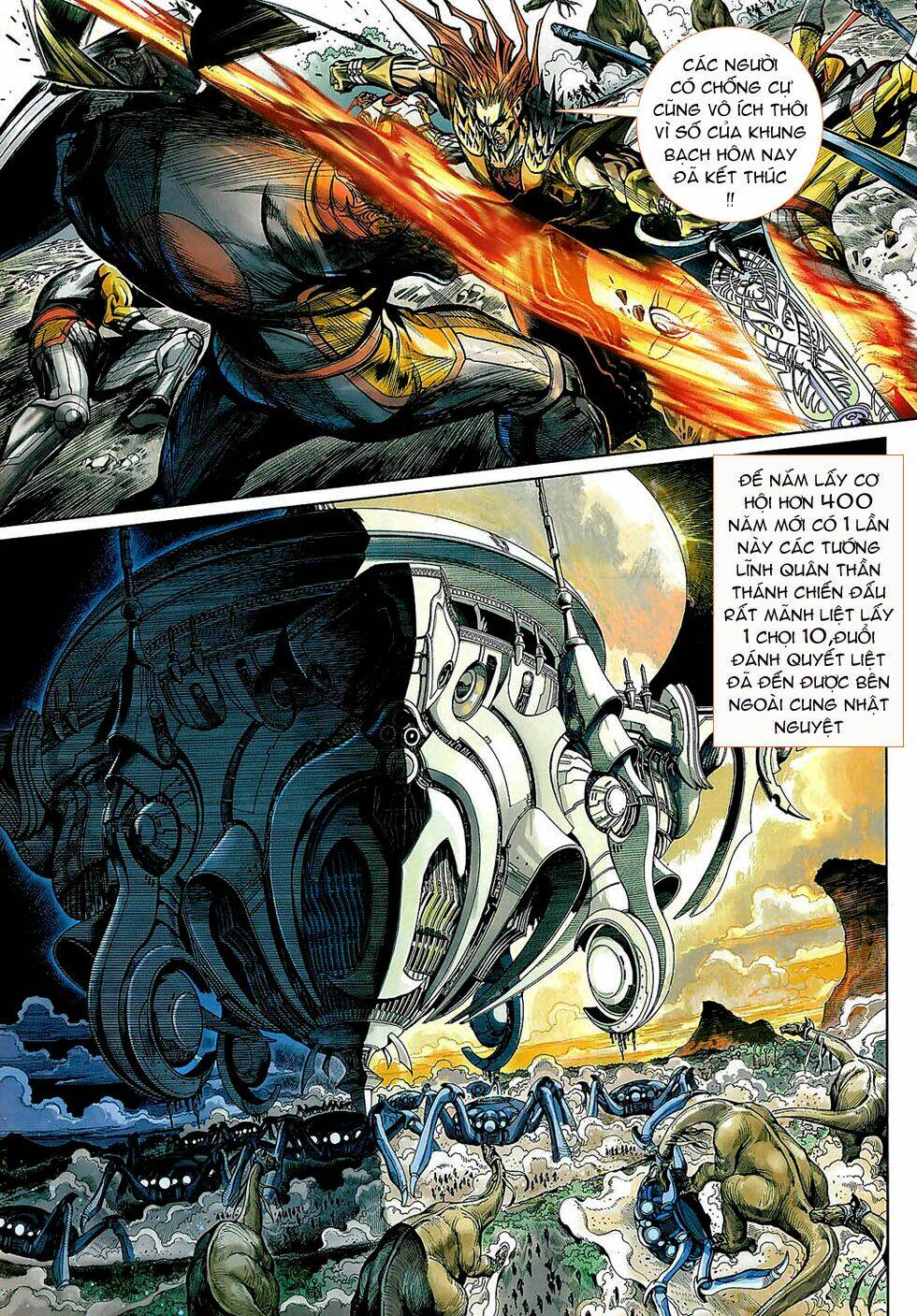 thần binh 4 chapter 22 25