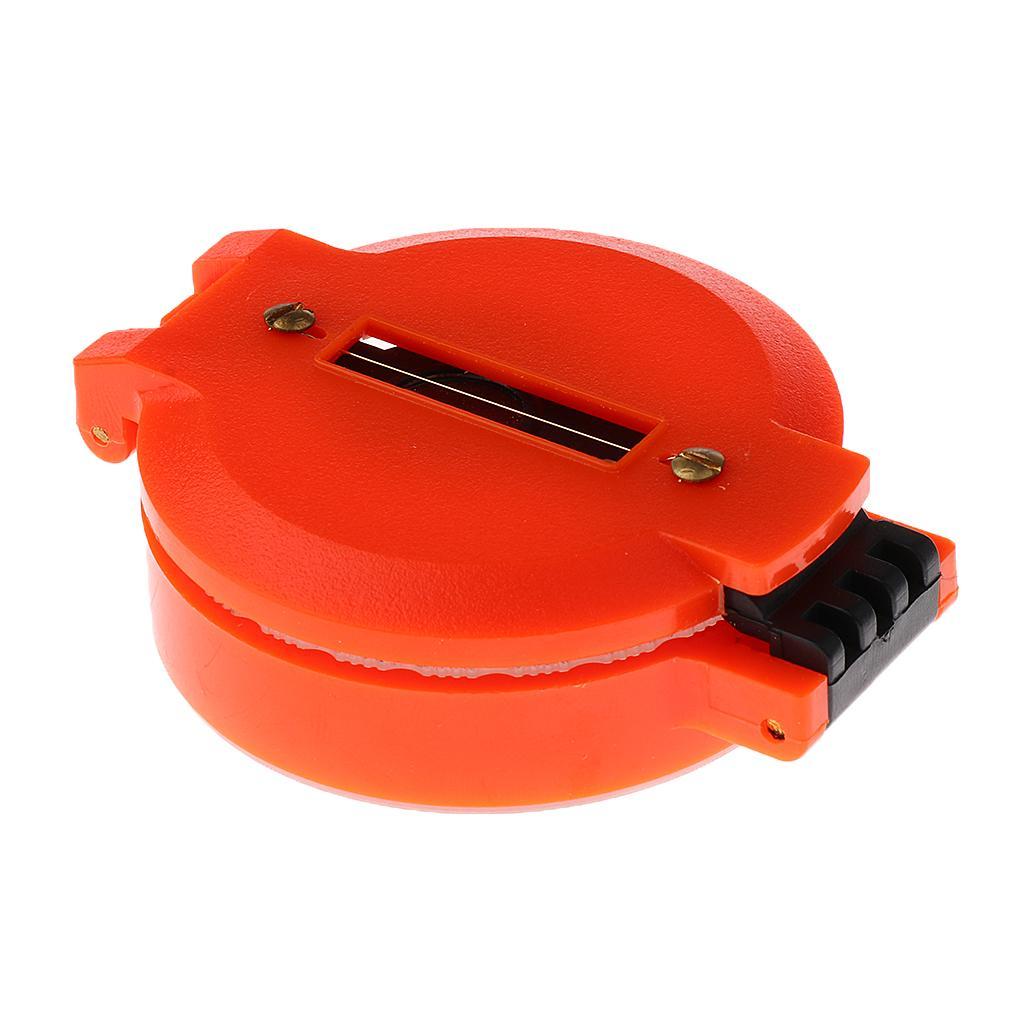 Outdoor Survival American Camping Hiking Magnetic Compass Tool Red