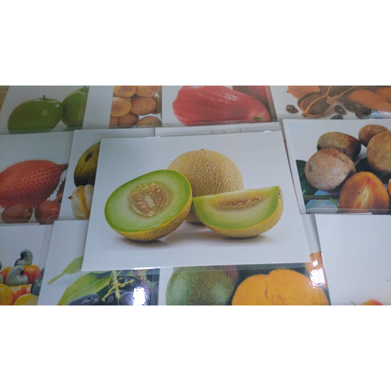 Fruit Flashcards - Set 3 - Thẻ học tiếng Anh chủ đề Trái cây - Bộ 3 - 20 cards: acerola cherry, bell fruit, breadfruit, cashew fruit, jackfruit, jujube