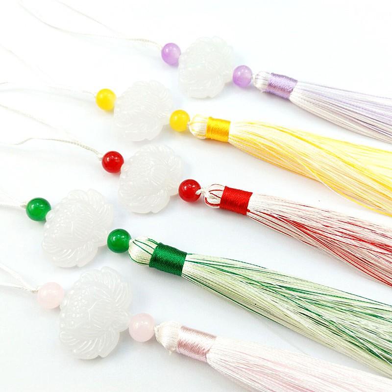 Dây Treo Trang Trí - Ngọc Bội Bông Sen Tam Sinh Tam Thế