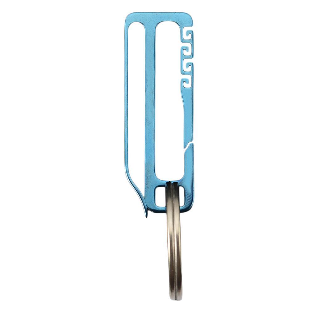 Lightweight Titanium Keychain Waist Hanging Buckle Carabiner