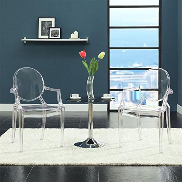 Ghế ngồi cafe nhập khẩu Juno Sofa HFC-GCF Ghost Giá Rẻ