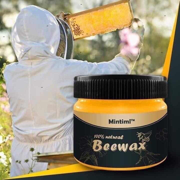 Sáp ong đánh bóng  đồ gỗ  100gr ,vệ sinh nội thất ,chống thấm nước dễ dàng lau chùi luôn như mới