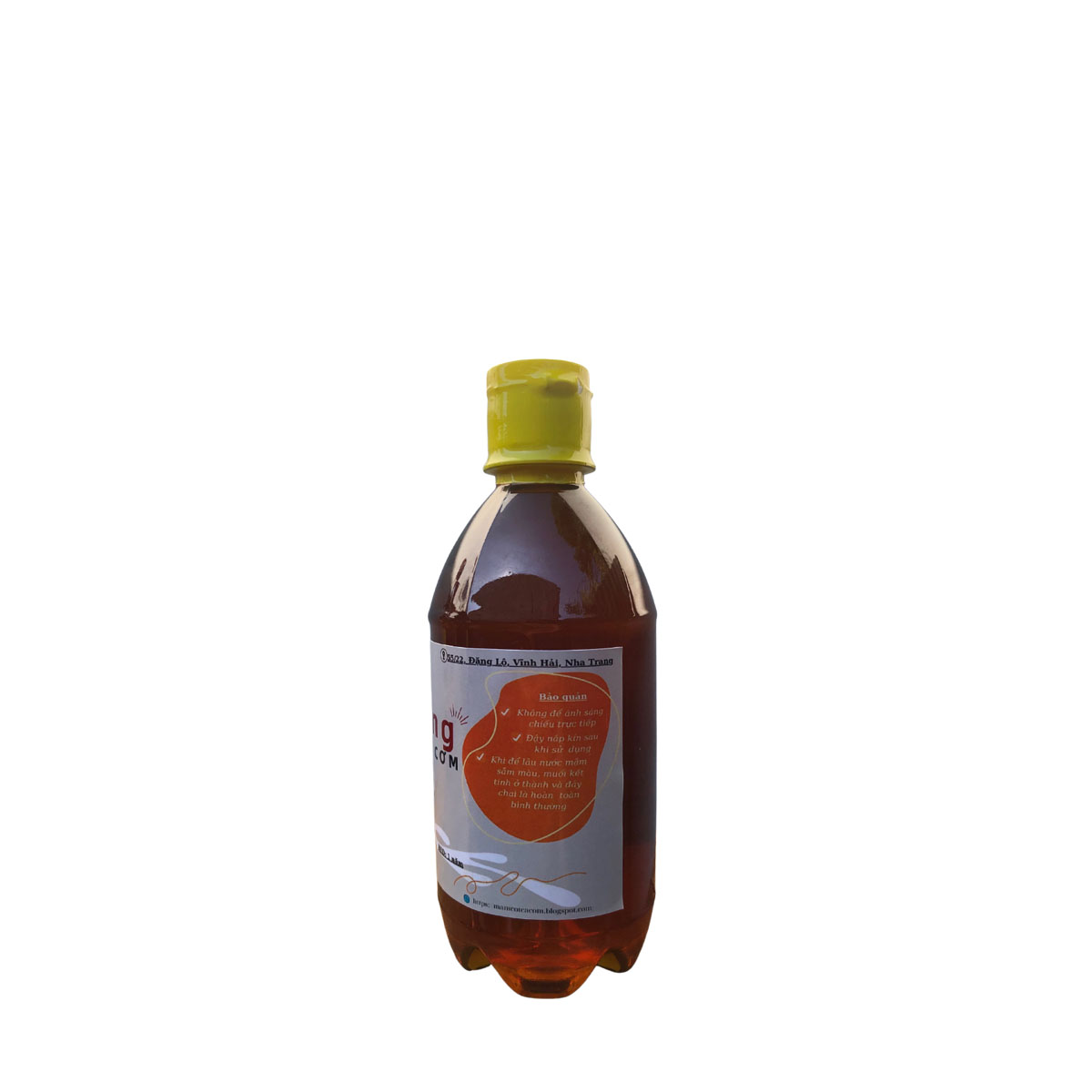 Nước mắm nguyên chất YaTrang 500ml - mắm nhỉ cá cơm than, ủ 2 năm, chai nhựa