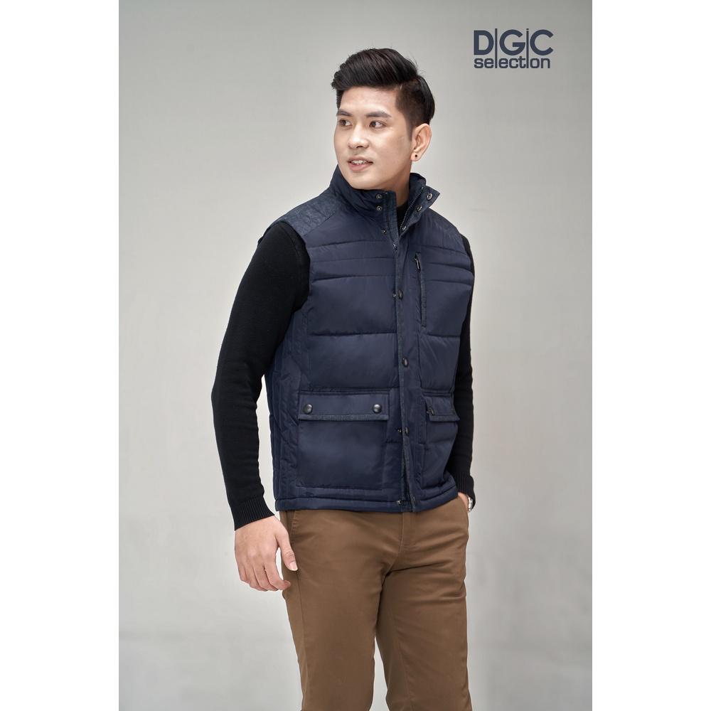 Áo khoác gile Nam 3 lớp chần ngang chống thấm nước, siêu nhẹ DGC - WAJK2025M