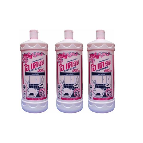 Tẩy Bồn Cầu Okay Pink Thái Lan 960ml