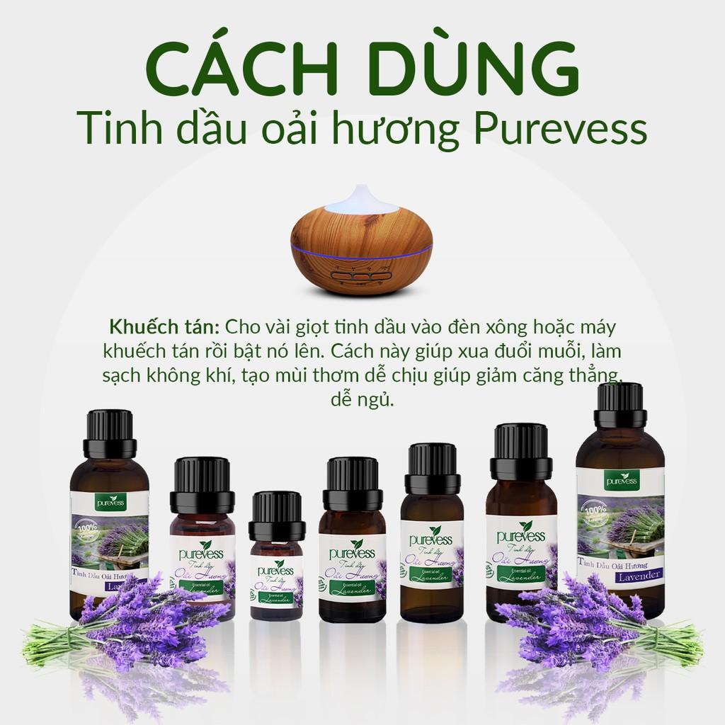 Tinh dầu Oải Hương giúp ngủ ngon PUREVESS 10ml