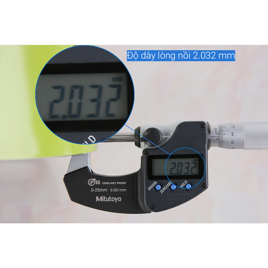 Bộ nồi nhôm Kangaroo không đáy từ - KG993MX