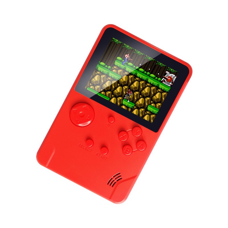 Máy chơi game 4 nút mini chơi game cổ điển với hơn 618 game NES, FC Aturos RS-92 (Tích hợp màn hình 3.2 inches) - Hàng nhập khẩu