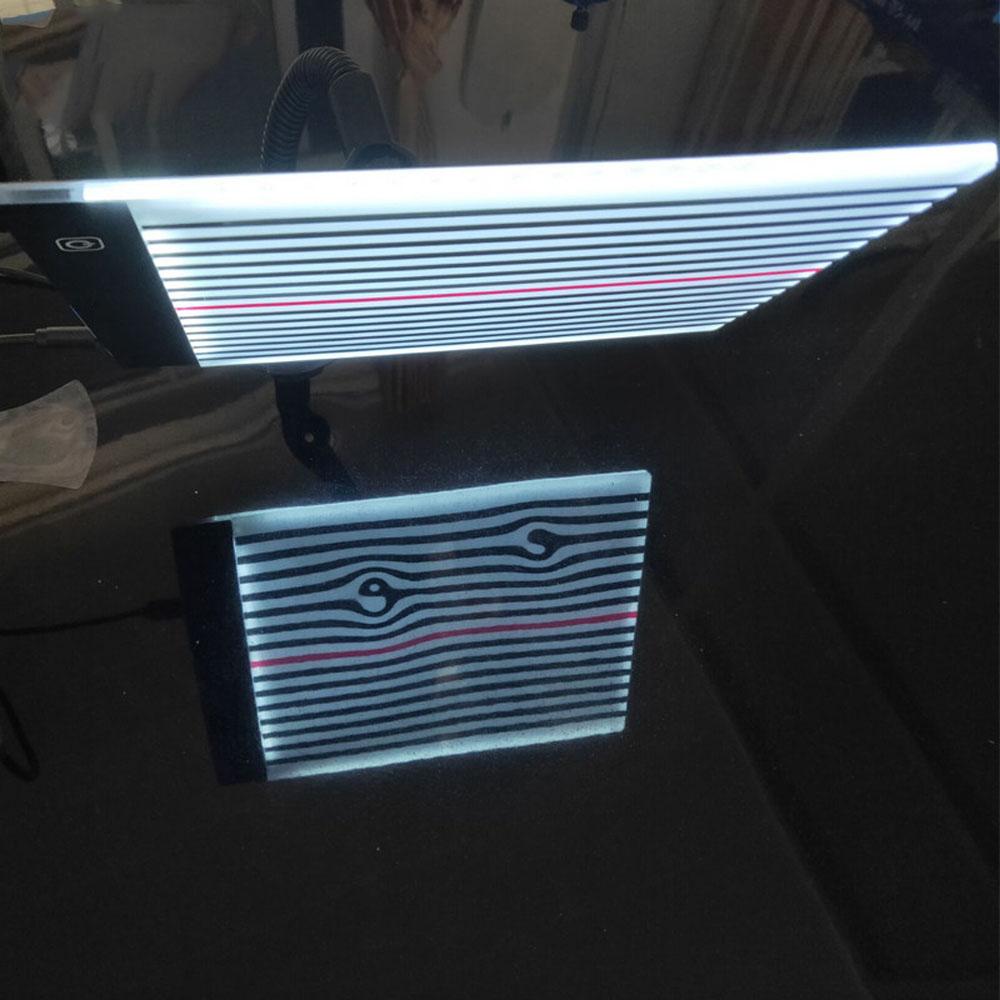 LED Reflector Line Board Light Paintless Dent Finder Lamp Car Repairing Accessory Dent Detector for Car Body