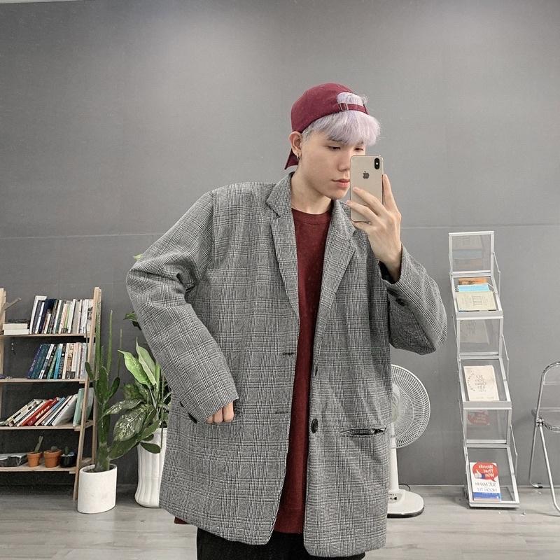 Sale 50% áo blazer unisex nam nữ áo vest hang quốc