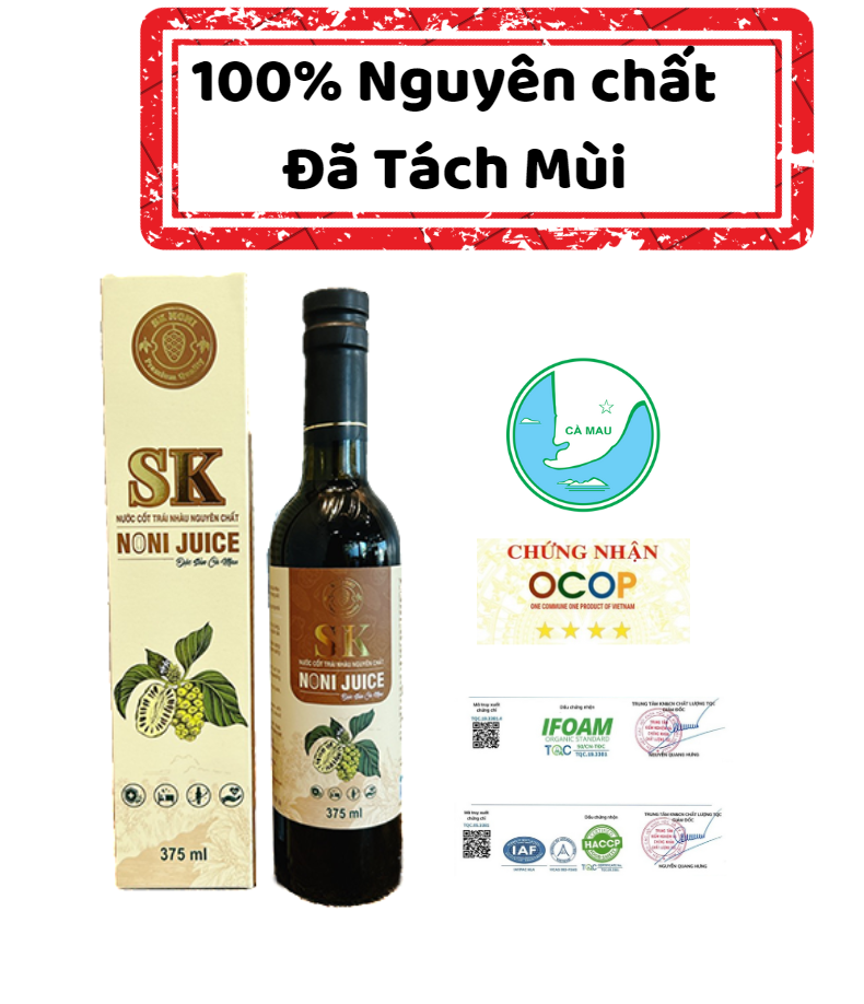 Nước cốt trái nhàu SK Noni Juice Premium 375ml