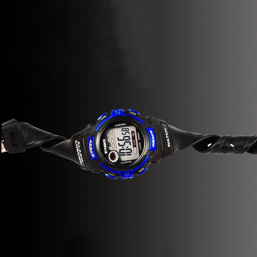 Đồng hồ thể thao trẻ em Synoke 9001, đồng hồ dây cao su cao cấp