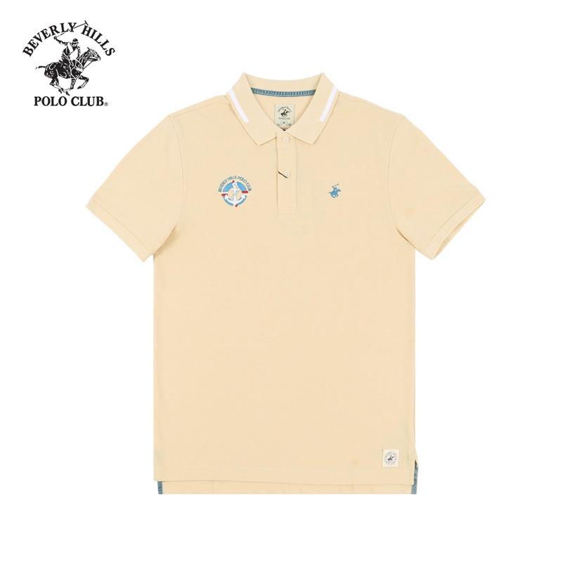 Áo polo Ngắn tay Nam Beverly Hills Polo Club Regularfit Nude NU- PMSSS20TL092