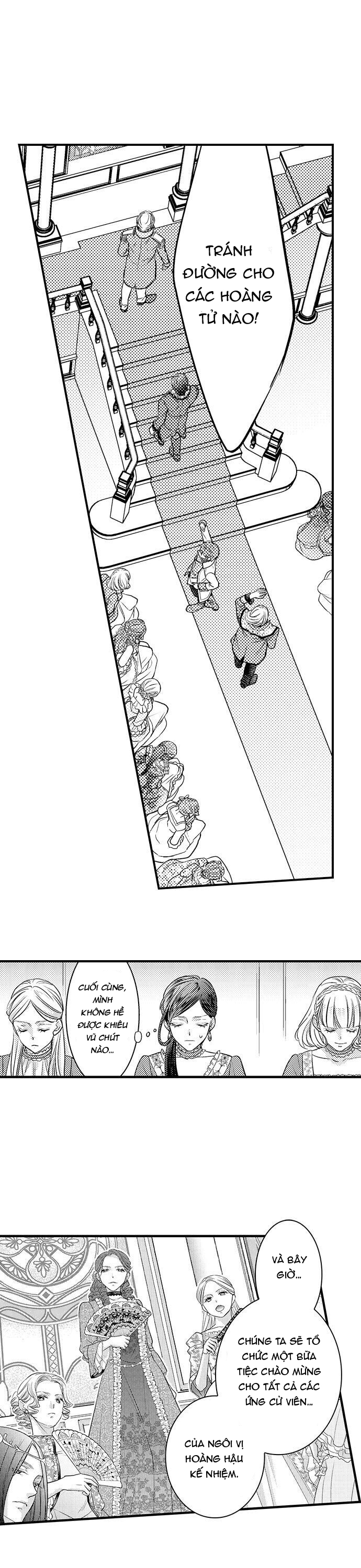 chuyển sinh vào thế giới khác ~ nếu muốn trở thành nữ hoàng hãy tìm cách để được hoàng đế sủng ái vào ban đêm chapter 2.1 9