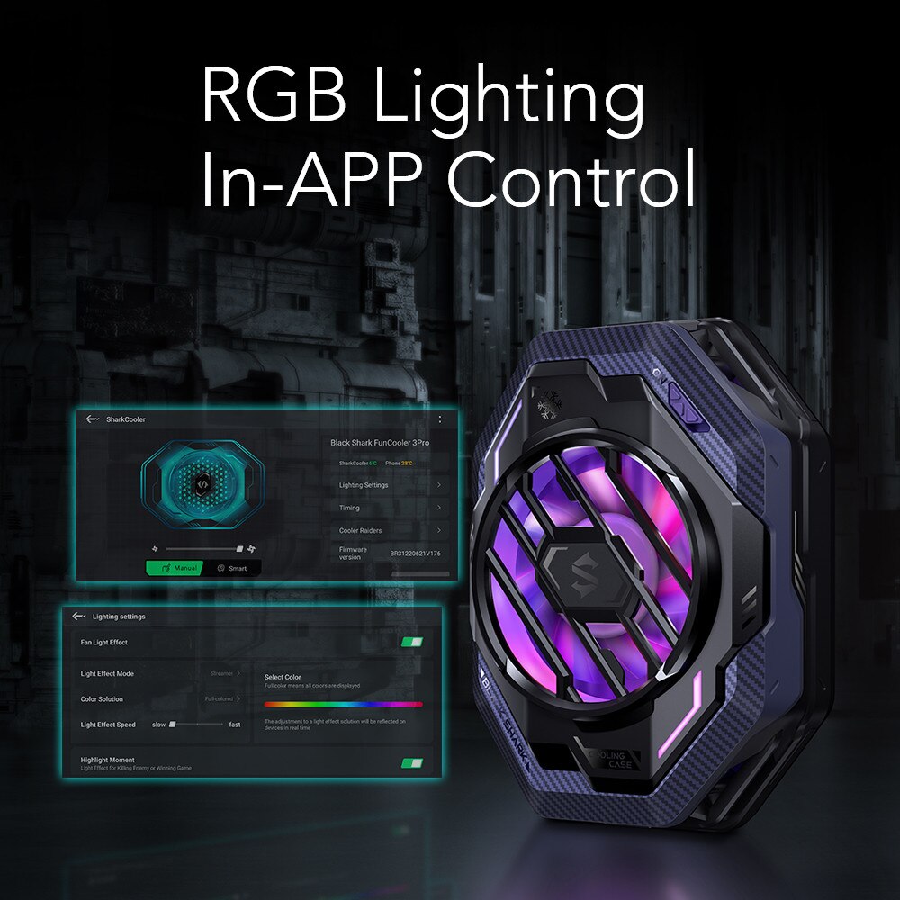 Quạt Tản Nhiệt Điện Thoại Black Shark Funcooler 3 Pro