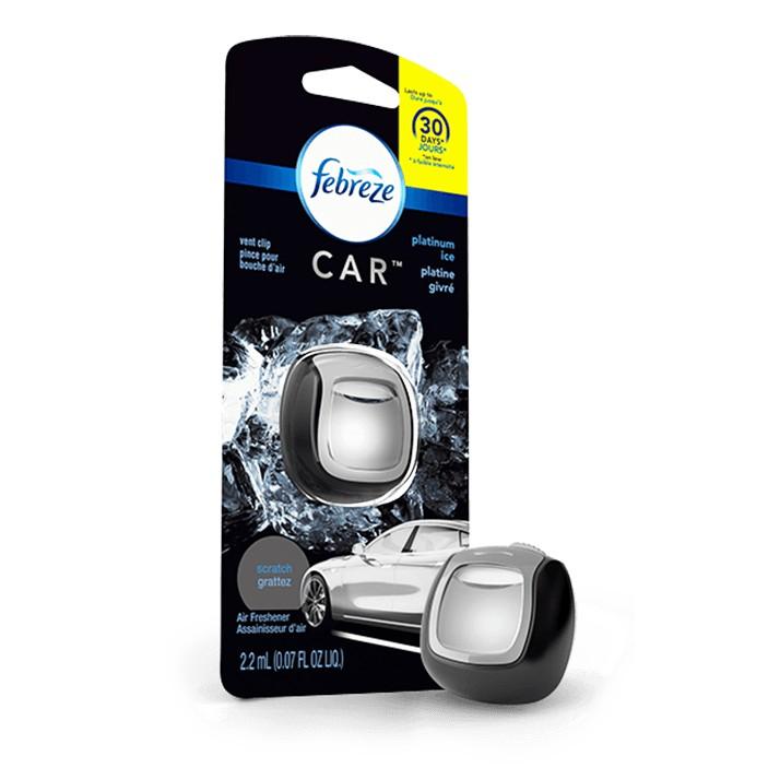 Nước hoa ô tô Febreze Air Freshener Car Vent Clips kẹp cửa gió xe hơi