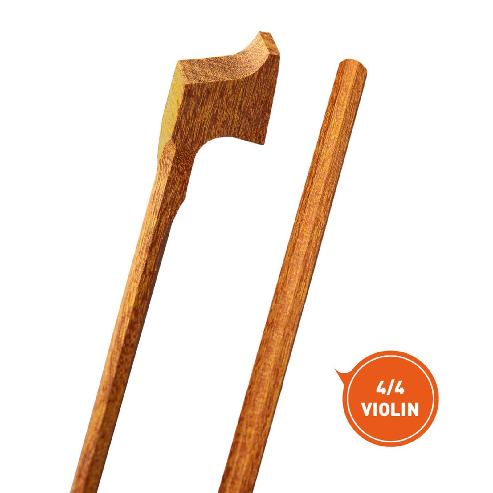 Unfinished Violin Bow Durable Well Balanced Beginner Professional Violin Player