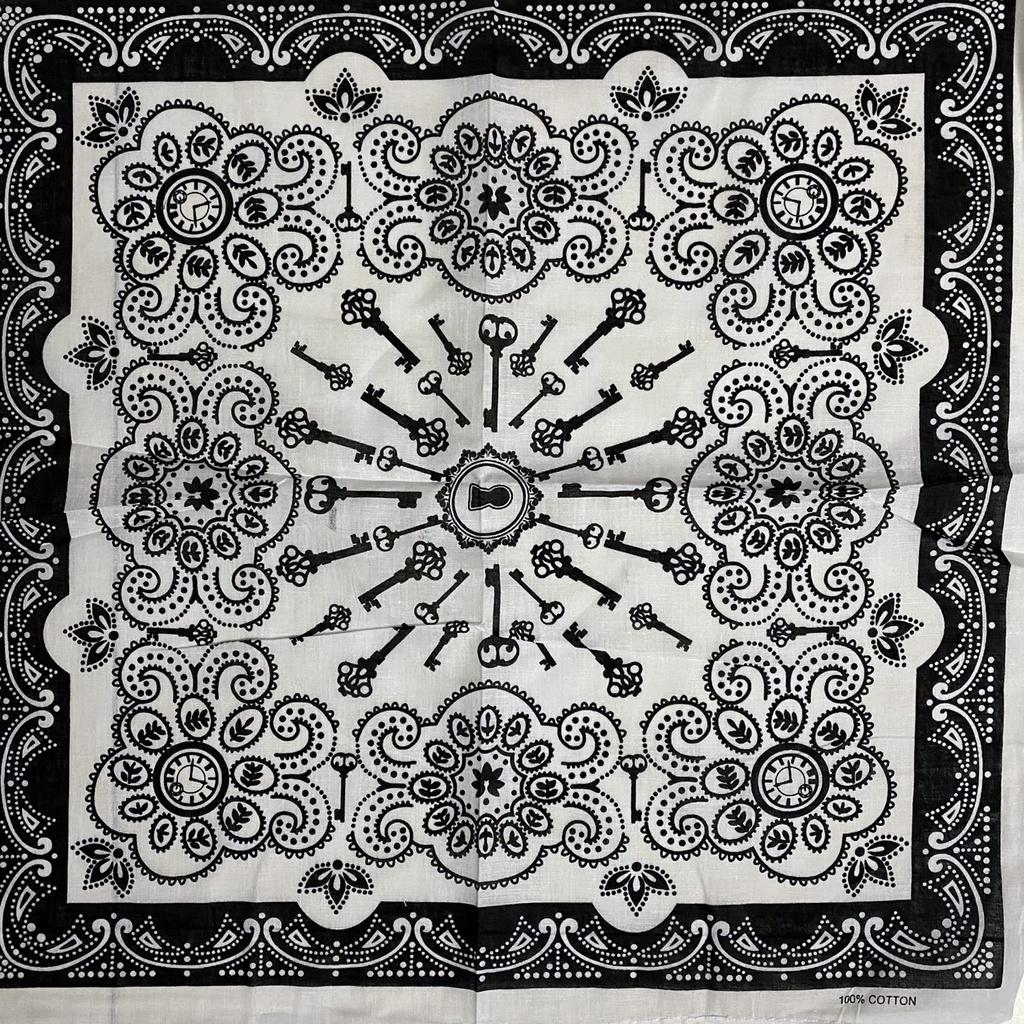 Khăn BANDANA SKULL - Bandana Đầu Lâu Ngọn Lửa