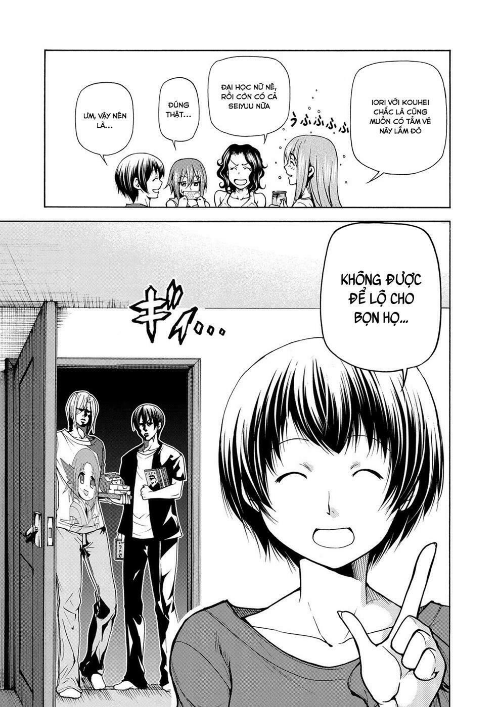 cô gái thích lặn - grand blue chapter 22 25