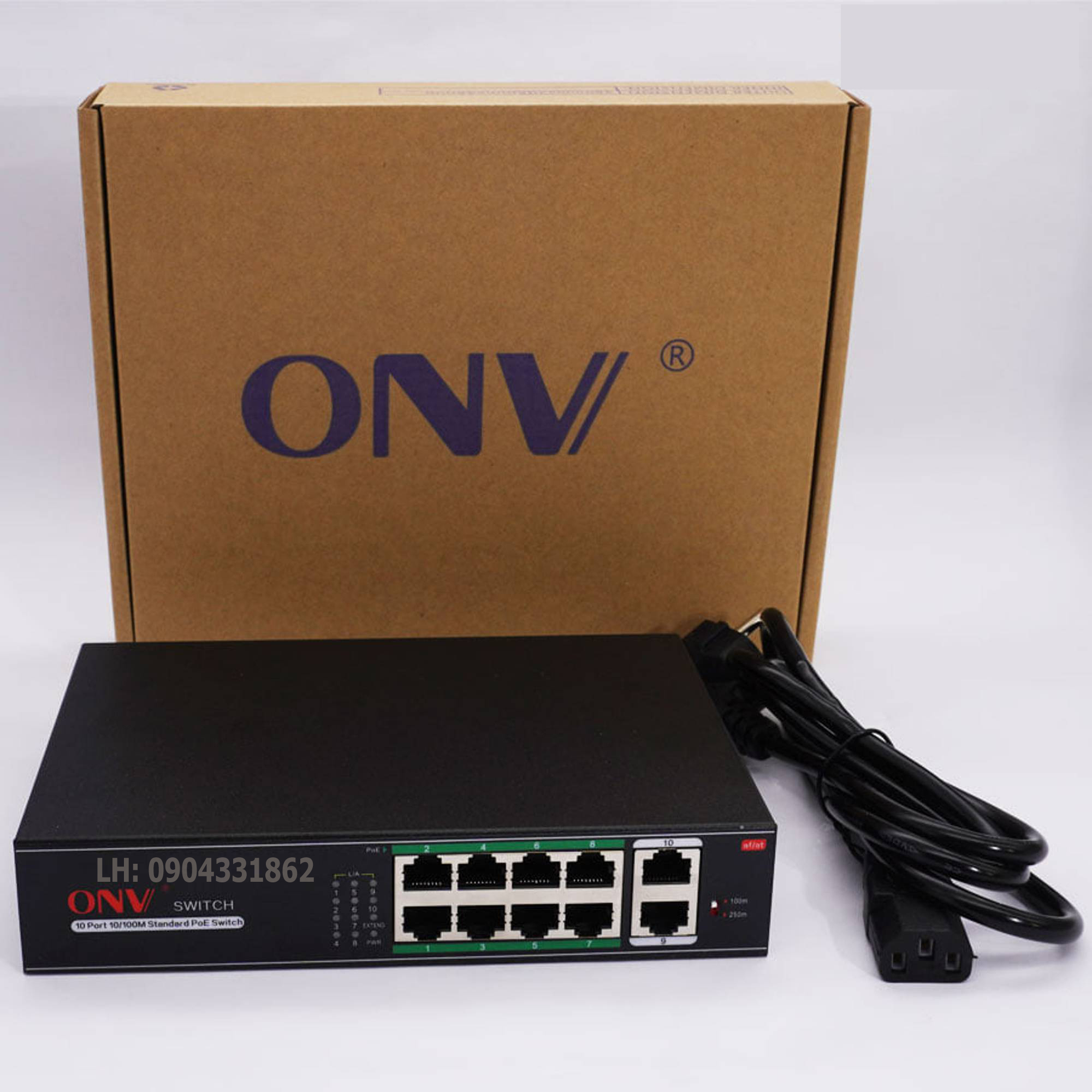 Switch POE 4-8-16 cổng + 2 cổng  Uplink dùng cho camera IP