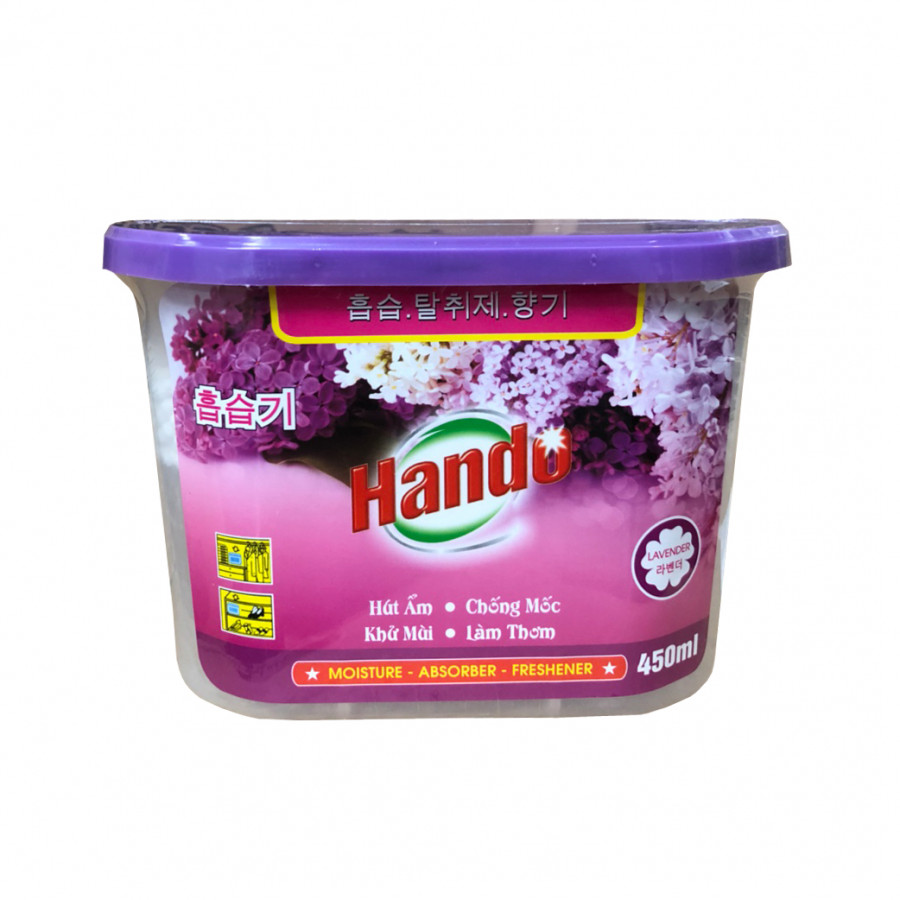 Hộp Hút Ẩm Khử Mùi Nấm Mốc Hương Lavender 450Ml