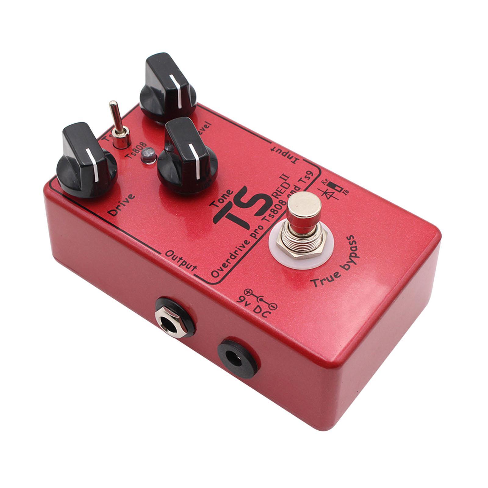 Overdrive Pedal Effects Pedal Compact Guitar Pedals for Bass Electric Guitar