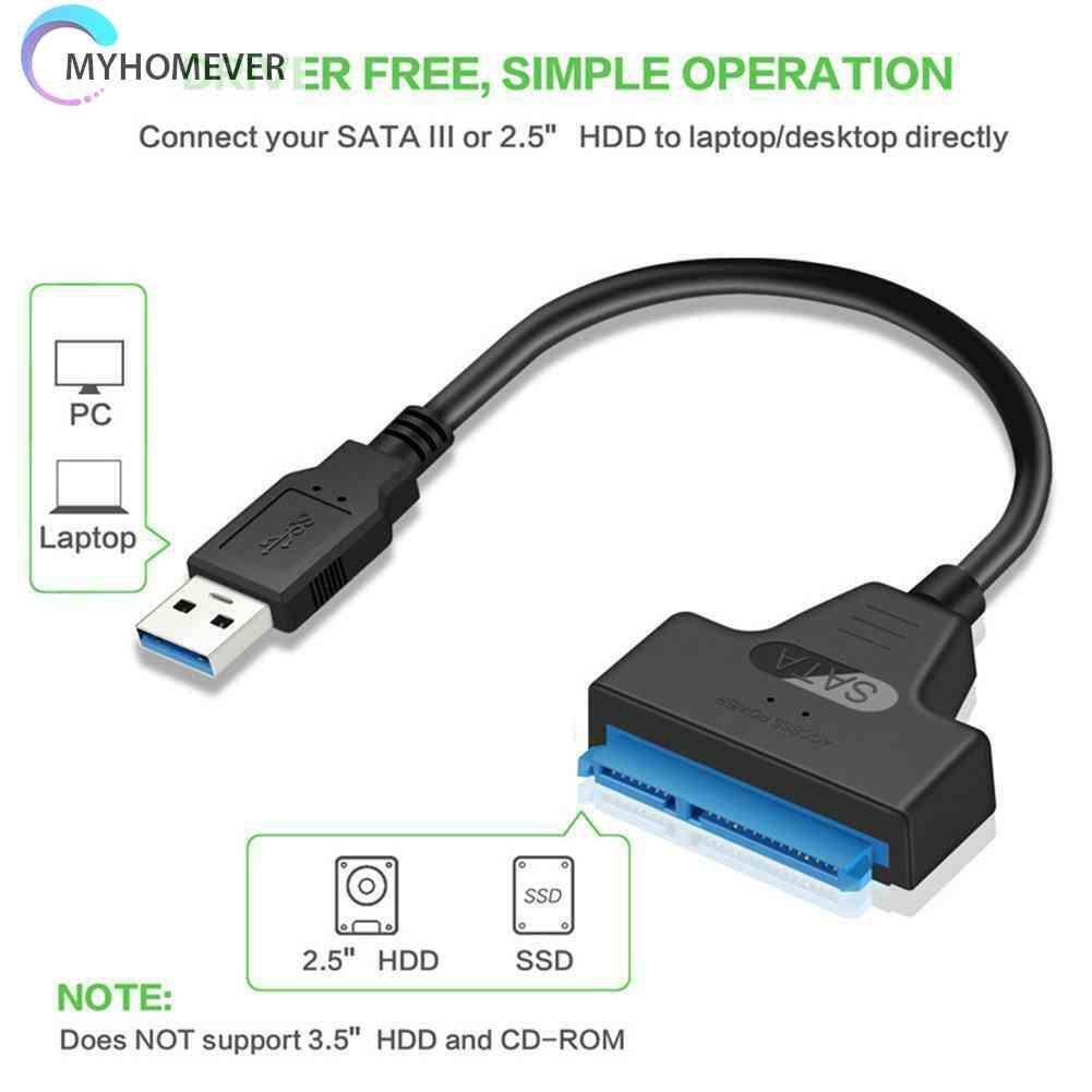 Cáp ChuyểN ĐổI 5Gbps USB 3.0 Sang SATA 2.5 inch HDD SSD