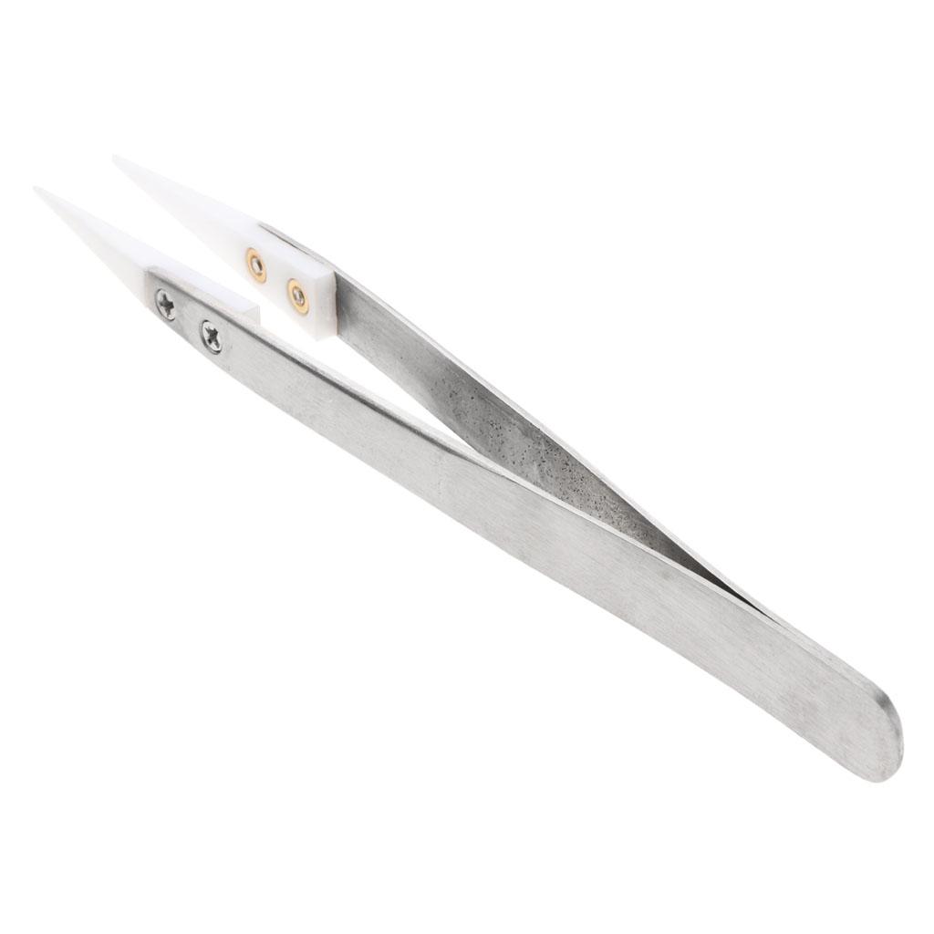 Professional Stainless Steel Pointed Tip Eyebrow Tweezers Precision for Facial Hair, Ingrown Hair, Splinter, Blackhead, Tick Remover and More