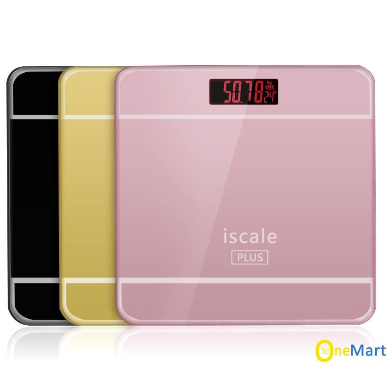 Cân Điện Tử Kèm Màn Hình Led Scale Hình vuông (mầu mẫu giao ngẫu nhiên)