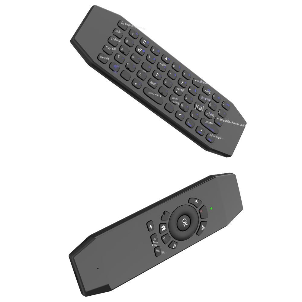 Khuyến mại T5 bàn phím chuột bay không dây chuột bay 2.4G mỏng bàn phím mini không dây Android điều khiển từ xa không dây