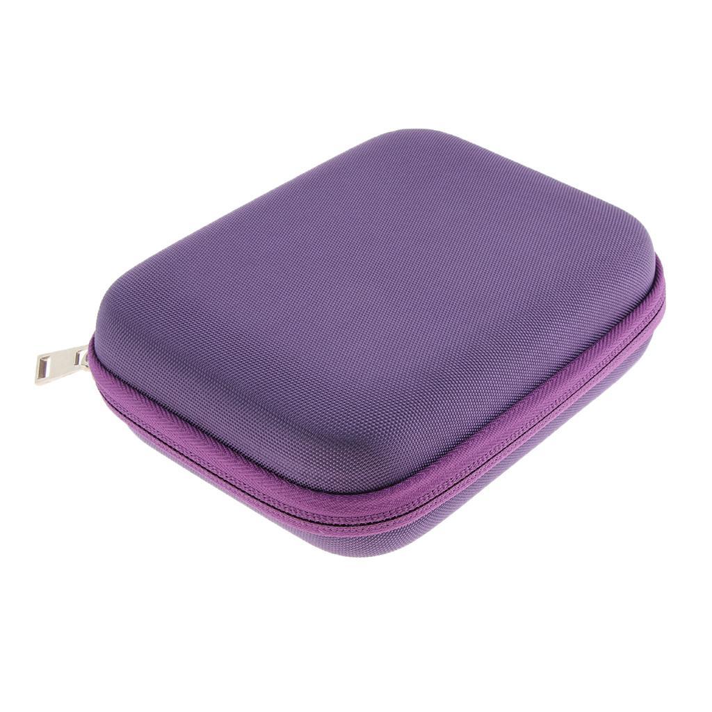 Portable Travel Zipper Essential Oil Bag Carrying Storage Case for 10 Pieces 10ml