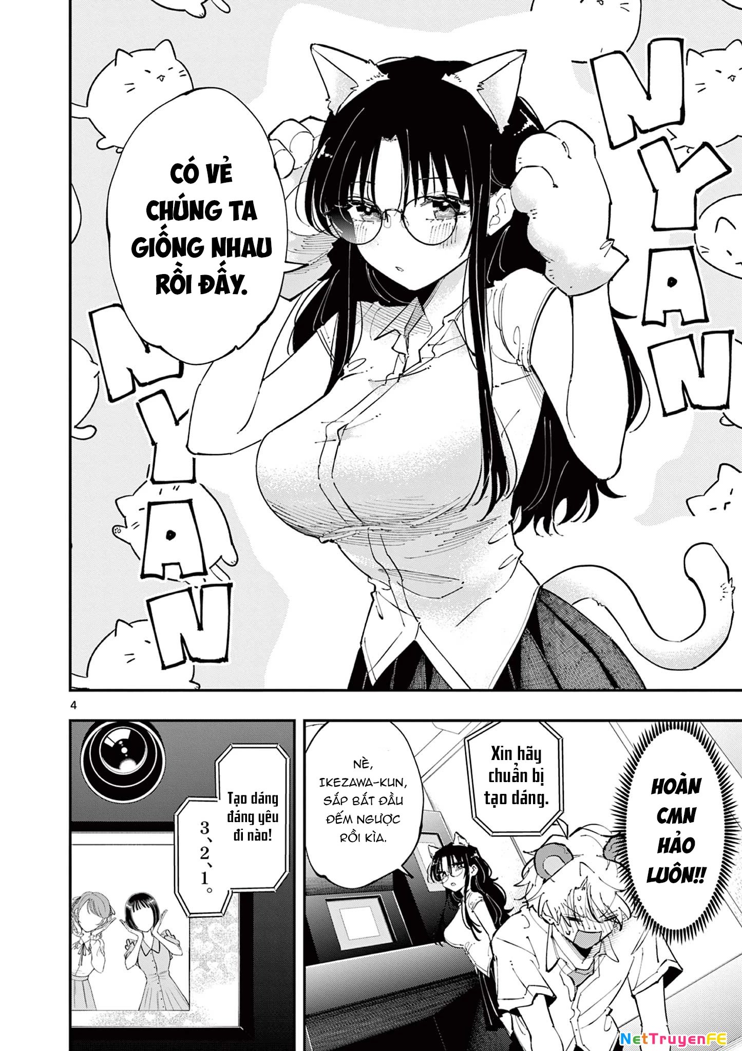 cậu bạn bàn bên cứ nhìn tôi bằng ánh mắt đó - tonari no seki no yatsu ga souiu me de mitekuru chapter 20 4