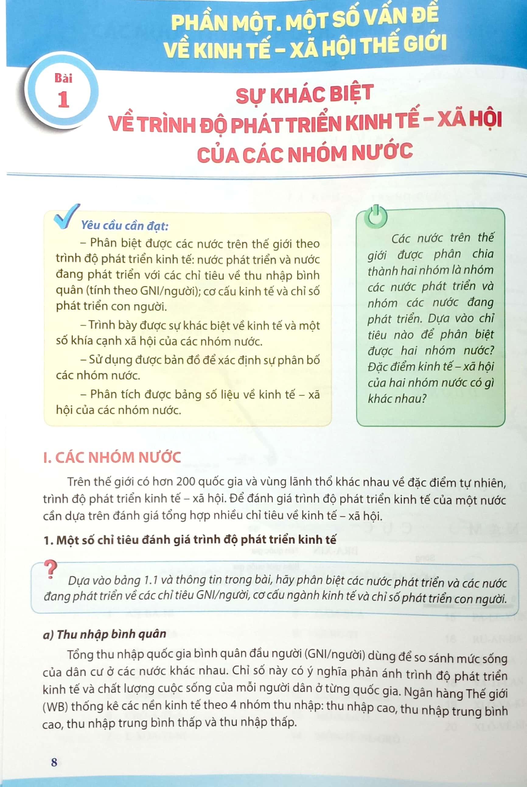 Địa Lí 11 (Chân Trời Sáng Tạo) (Chuẩn)